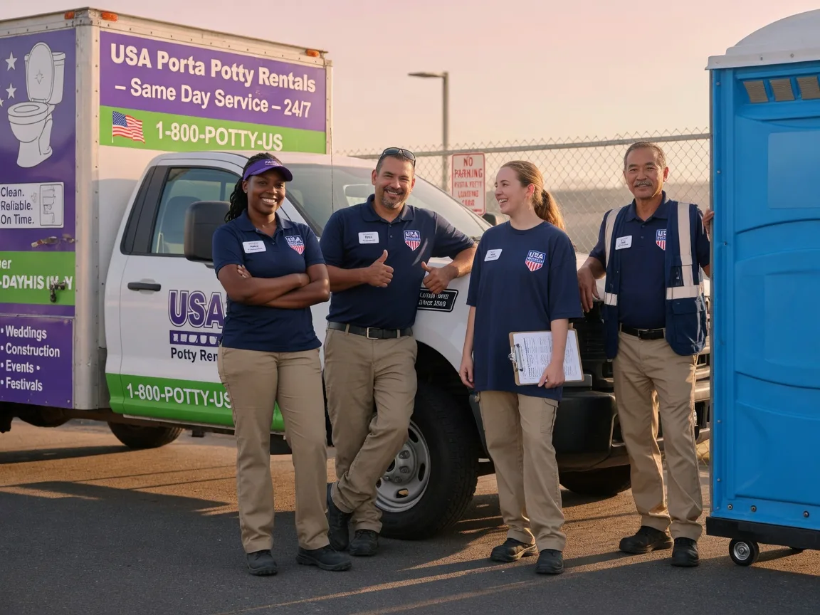 Porta Potty Rental company in Princeton, CA